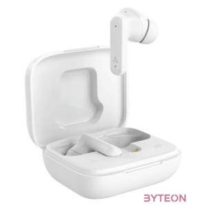 HDP SBOX EB-TWS08-W bluetooth v5.4 in-ear fülhallgató touch kijelzővel és mikrofonnal - BREDRBLE - fehér