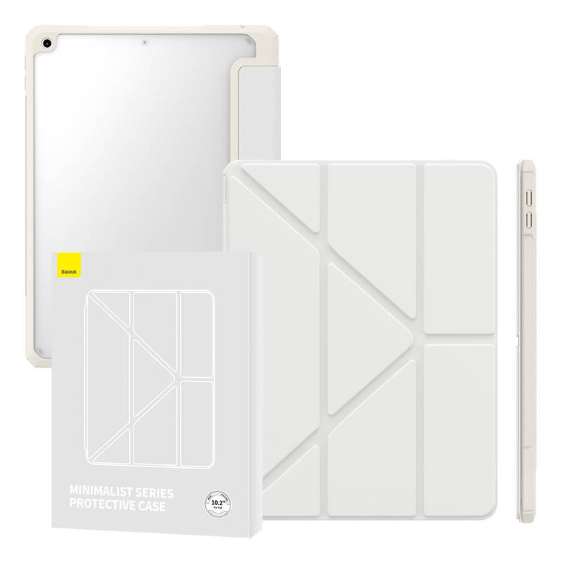 Baseus Minimalist Series IPad 10.2" protective case (white)