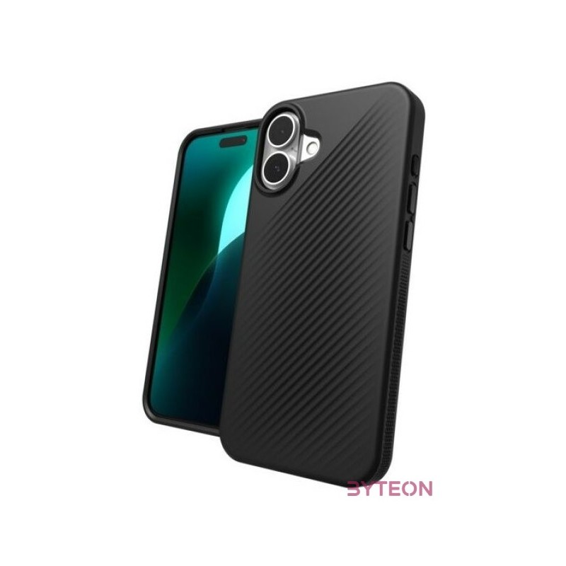 MOB ZAGG Cases Luxe Snap Apple iP16 Plus  Black telefon tok