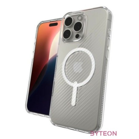 MOB ZAGG Cases Luxe Snap Apple  iP16 Pro Max Clear  telefon tok átlátszó