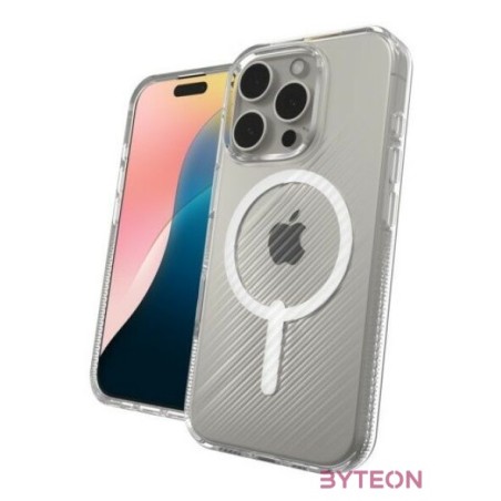 MOB ZAGG Cases Luxe Snap Apple iP16 Pro  Clear telefon tok átlátszó