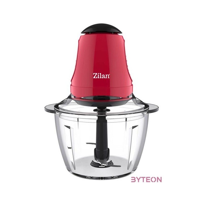 HKN Zilan ZLN5619 Elektromos aprítógép - üvegedény - 1L - 200W - piros