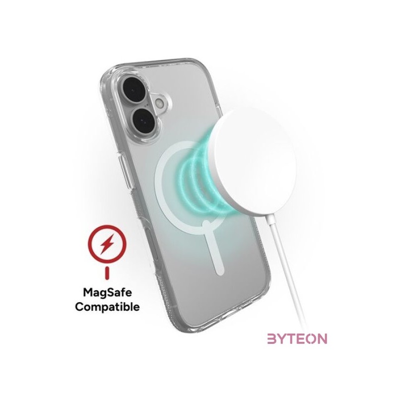 MOB ZAGG Cases Crystal Palace Snap Apple iP16  Clear telefon tok átlátszó