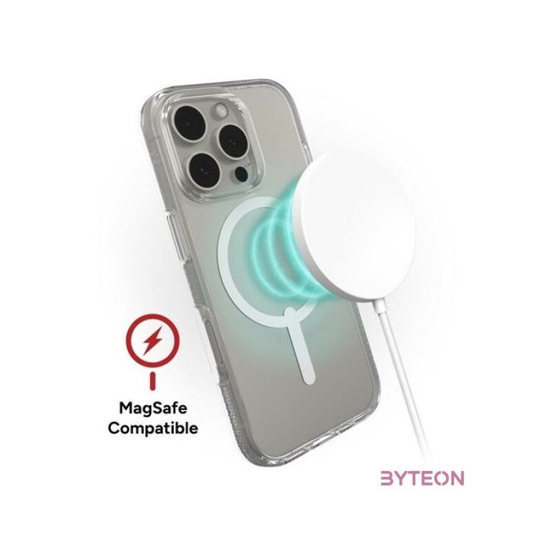 MOB ZAGG Cases Crystal Palace Snap Apple iP16 Pro  Clear  telefon tok átlátszó