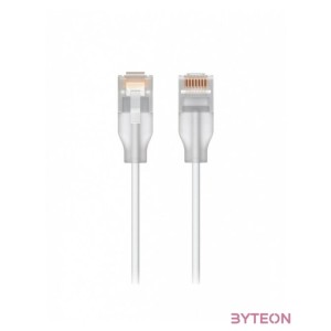 Ubiquiti UniFi Etherlighting patch kábel 0,3m, UTP, fehér, Cat.6