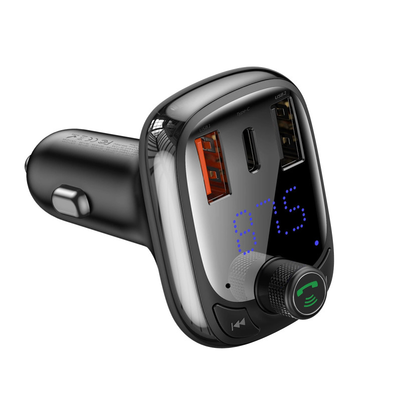 Car Bluetooth MP3 Player Baseus T Shaped S-13 Black OS