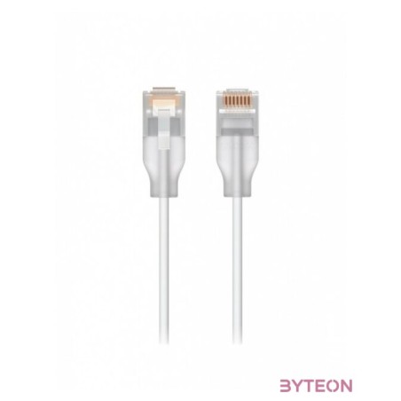 Ubiquiti UniFi Etherlighting patch kábel 0,3m, UTP, fehér, Cat.6