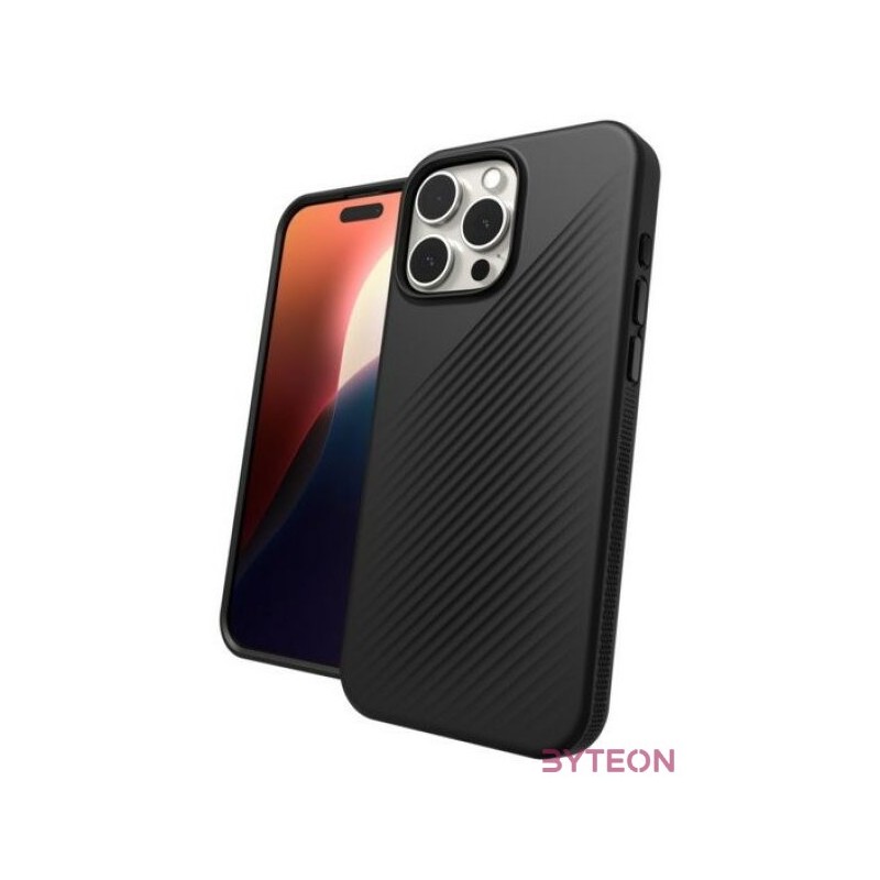 MOB ZAGG Cases Luxe Snap Apple iP16 Pro Max  Black  telefon tok