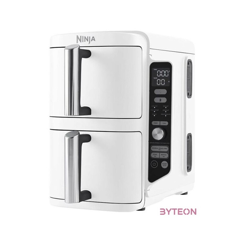 SMH Ninja 9,5L Emeletes Dual Zone forrólevegős sütő - SL400EUWH - Fehér