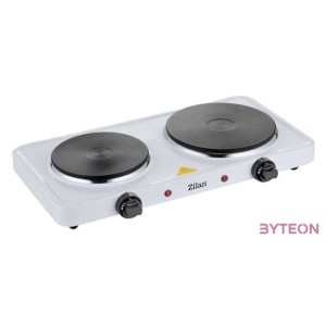 HKN Zilan ZLN2180 2 személyes elektromos főzőlap - 15,5,18,5cm - 2500W - fehér