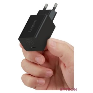 Lenovo GaN Nano 65W Adapter - G0A6GN65EU - Black
