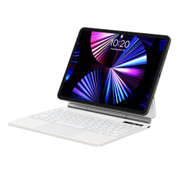 Keyboard Case Pro Baseus Brilliance for iPad 12.9" (2018/2020/2021) (white)