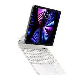 Keyboard Case Pro Baseus Brilliance for iPad 12.9" (2018/2020/2021) (white)