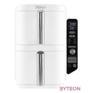 SMH Ninja 9,5L Emeletes Dual Zone forrólevegős sütő - SL400EUWH - Fehér