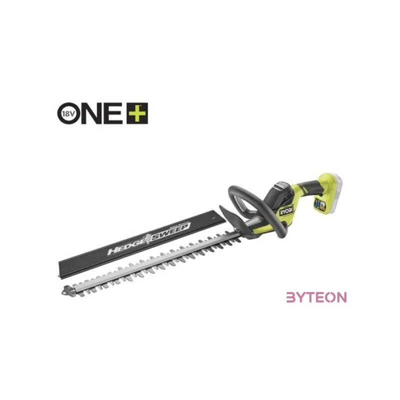 Ryobi 18V One Plus 50cm-es sövényvágó, akkumulátor és töltő nélkül - RY18HT50A-0