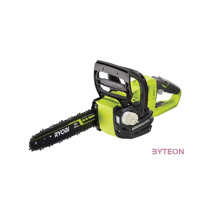 Ryobi 18V One Plus szénkefe nélküli láncfűrész, akkumulátor és töltő nélkül - OCS1830