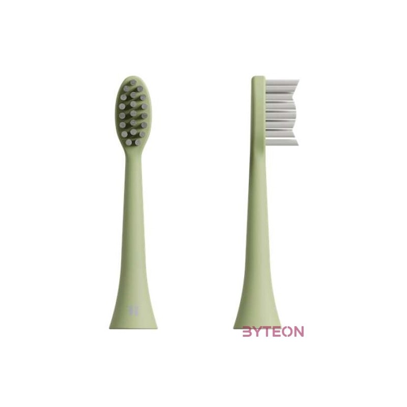 HAZ TESLA Smart Toothbrush TS200 Brush Heads Green 2x