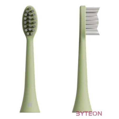 HAZ TESLA Smart Toothbrush TS200 Brush Heads Green 2x