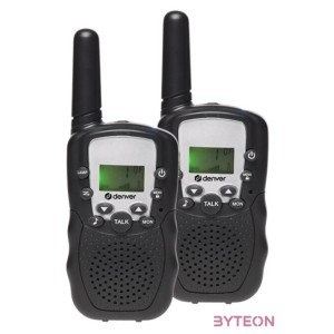ENT Denver WTA-449 walkie-talkie - Fekete