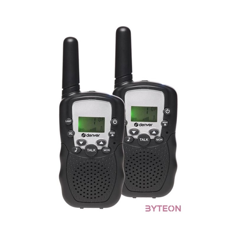 ENT Denver WTA-449 walkie-talkie - Fekete