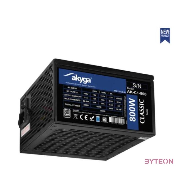 TÁP Akyga 800W - Classic - 12cm - AK-C1-800