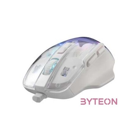 MOU Baracuda BGM-062W ANGLERFISH Vezetékes gamer egér - Fehér