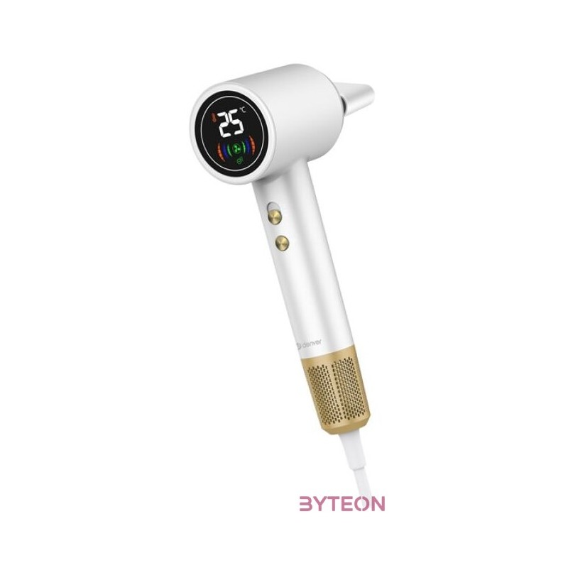 HAZ Denver HDD-1400W Hajszárító LED kijelzővel - 1400W - fehér