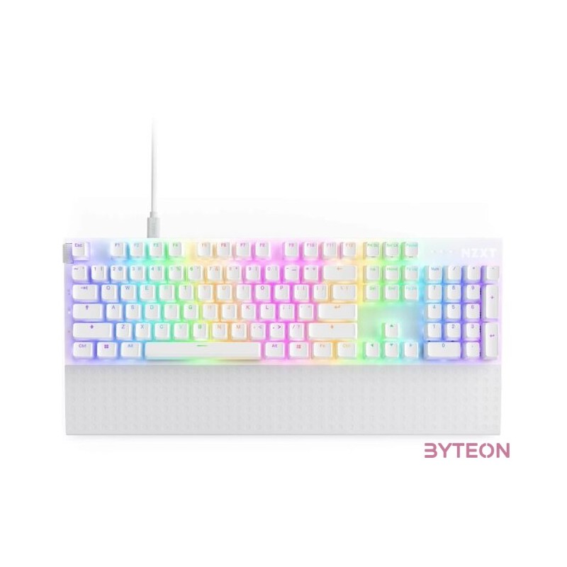 BILL NZXT Function 2 billentyűzet - fehér - UK layout - KB-001NW-UK