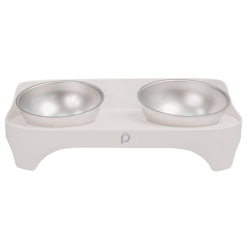 Bowls for dogs and cats Paw In Hand (White)