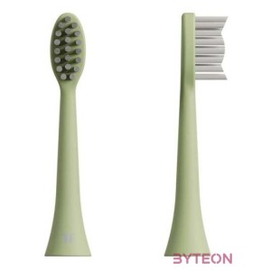 HAZ TESLA Smart Toothbrush TS200 Brush Heads Green 2x