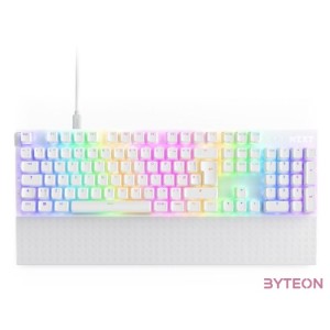 BILL NZXT Function 2 billentyűzet - fehér - UK layout - KB-001NW-UK