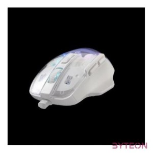 MOU Baracuda BGM-062W ANGLERFISH Vezetékes gamer egér - Fehér