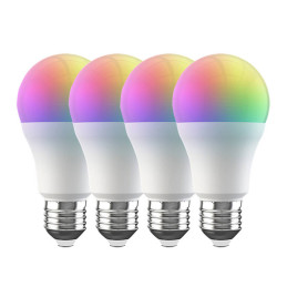 Smart LED Wifi bulbs Broadlink LB4E27 RGB (4 pieces)