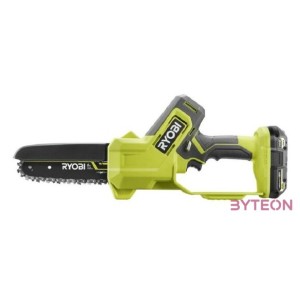 Ryobi 18V One Plus 15cm-es mini láncfűrész, 1x 2,0Ah akkumulátor, töltő - RY18PS15A-120