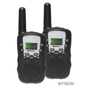 ENT Denver WTA-449 walkie-talkie - Fekete
