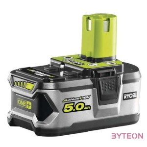 Ryobi 1x 18V One Plus (5,0 Ah) Lithium akkumulátor - RB18L50