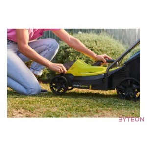 Ryobi 18V One Plus fűnyíró 33 cm vágási szélességgel, 1x 4,0 Ah akkumulátor, töltő - RLM18X33B-40