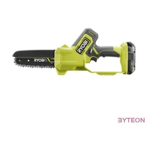 Ryobi 18V One Plus 15cm-es mini láncfűrész, 1x 2,0Ah akkumulátor, töltő - RY18PS15A-120