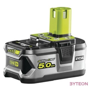 Ryobi 1x 18V One Plus (5,0 Ah) Lithium akkumulátor - RB18L50