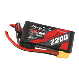 GensAce G-Tech LiPo akkumulátor 2200mAh 7.4V 60C 2S1P XT60