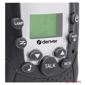 ENT Denver WTA-449 walkie-talkie - Fekete