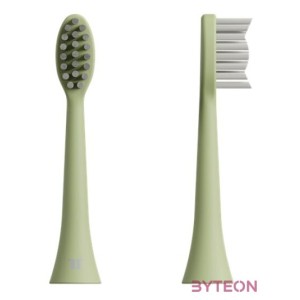 HAZ TESLA Smart Toothbrush TS200 Brush Heads Green 2x