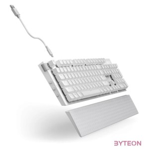 BILL NZXT Function 2 billentyűzet - fehér - UK layout - KB-001NW-UK