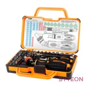 KEZ TT-6900 Professzionális Bit és Dugókulcs készlet, 69 db-os