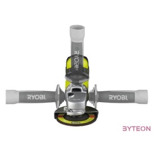 Ryobi 18V One Plus 115mm-es sarokcsiszoló, 1x 4,0Ah akkumulátor, töltő - R18AG-140S