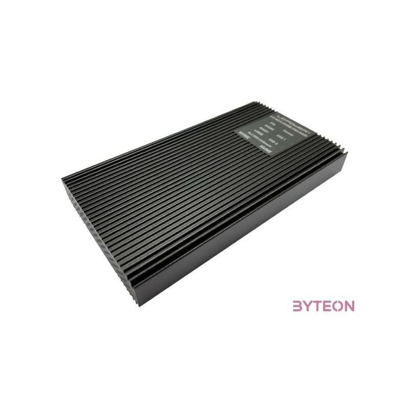 MBR LC Power Külső ház - USB 3.2 2x2 Type C - M.2 NVMe SSD - LC-M2-C-NVME-2X2-RAID