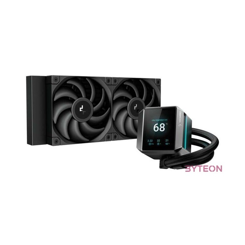Fan DeepCool MYSTIQUE 240 - Vízhűtés - R-LX550-BKDSNC-G-1