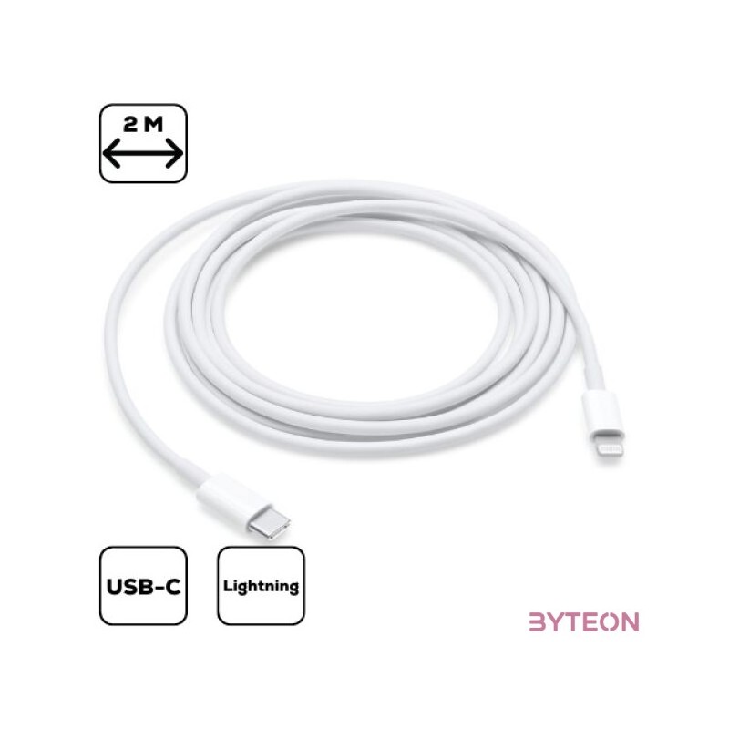 KAB Apple USB-C to Lightning Cable - 2m