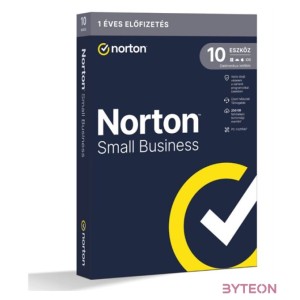 SW Norton Small Business 2.0 - 21463585 - 250GB HU 1 felhasználó, 10 eszköz , 1 év, dobozos