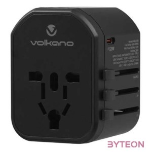 CHG Volkano Worldwide Series utazó töltőadapter PD 20W  QC